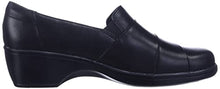 Load image into Gallery viewer, Clarks Women's May Marigold Slip-On Loafer, Black Leather, 8.5 W US