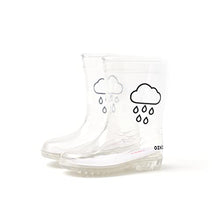 Load image into Gallery viewer, Ozkiz 'Rainy Day' Rainboots for Boys Girls Toddler_Clear White, US Size 9 (160mm)