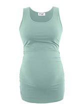 Load image into Gallery viewer, Maternity Shirts Tank Tops Maternity Clothes (Sage,S)