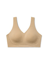 Load image into Gallery viewer, True & Co. Women's Plus Size True Body Lift V Neck Bra with Soft Form Band, Desert, 1X (40C-D,42A-B)