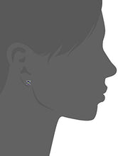 Load image into Gallery viewer, Sterling Silver Cushion-Cut Checkerboard Mystic Fire Topaz Stud Earrings (6mm)