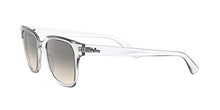 Load image into Gallery viewer, Ray-Ban RB4323 Square Sunglasses, Transparent/Clear Gradient Grey, 51 mm