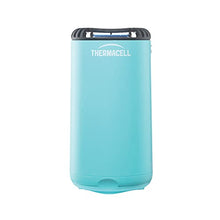 Load image into Gallery viewer, Thermacell Patio Shield Mosquito Repeller, Blue; Highly Effective Mosquito Repellent for Patio; No Candles or Flames, DEET-Free, Scent-Free, Bug Spray Alternative; Includes 12-Hour Refill