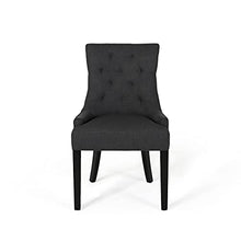 Load image into Gallery viewer, Christopher Knight Home Cheney Dining Chair, Gray + Dark Brown