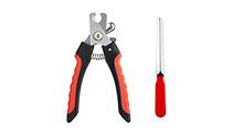 Load image into Gallery viewer, Petting Town Cat and Dog Nail Clippers with Nail File for All Kinds of Pets Made of Professional Stainless Steel, Safe and Easy to Use
