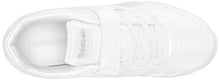 Load image into Gallery viewer, Reebok Girls Classic Jogger 3.0 Cross Trainer, White/Silver Metallic/Velcro Strap, 1 Little Kid