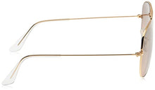 Load image into Gallery viewer, Ray-Ban Rb3025 Classic Aviator Sunglasses, Gold/Pink Mirror Gradient Grey, 55 mm