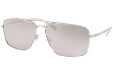 Load image into Gallery viewer, Versace Man Sunglasses, Silver Lenses Metal Frame, 61mm