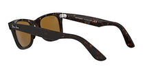 Load image into Gallery viewer, Ray-Ban unisex adult Rb2140 Original Wayfarer Polarized Sunglasses, Tortoise/Brown Polarized, 50 mm US