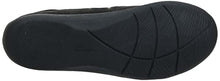 Load image into Gallery viewer, Clarks Women's CloudSteppers Sillian Paz Slip-On Loafer, Black Synthetic Nubuck, 8 M US