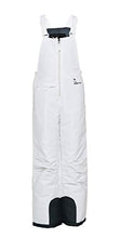 Load image into Gallery viewer, Arctix Kids Insulated Snow Bib Overalls, White, Medium