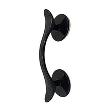 Load image into Gallery viewer, Hczswsy Modern and Simple Non-Punch Handle, Glass Door and Window Handles Bathroom Sliding Doors Cupboards Wardrobes Suction Cups Non-Marking Handles Safety Handle (Black)
