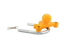 Load image into Gallery viewer, RETRUE Universal Coupler Lock Trailer Locks Ball Hitch Trailer Hitch Lock Adjustable Security Heavy-Duty Steel fits 1-7/8 Inch, 2 Inch, 2-5/16 Inch Couplers, Yellow, Lightweight