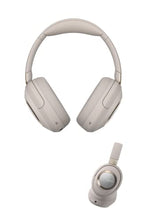 Load image into Gallery viewer, Cleer Audio, Alpha Noise Cancelling Bluetooth Headphones, Microphone, Outer Touch Controls, 35 Hr Battery Life, Stone