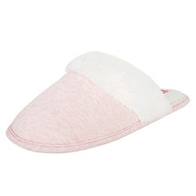 Load image into Gallery viewer, Hanes womens Superior Comfort Cotton on Scuff With Memory Foam and Anti-skid Sole Slipper, Pink, X-Large US
