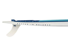 Load image into Gallery viewer, ISLE Versa Rigid Stand Up Paddle Board & SUP Bundle Accessory Pack — Hard Board Lightweight Epoxy SUP — 215 Pound Capacity, 10’5” Long x 32" Wide x 4.5” Thick, White/Blue