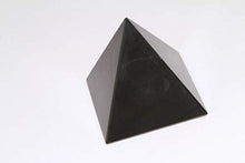 Load image into Gallery viewer, NOVICA Black Onyx Natural Gemstone Energy Channeling Pyramid, Black Night of Peace'