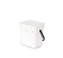 Load image into Gallery viewer, Brabantia - 209864 100889 Food Waste Caddy, 3L, White
