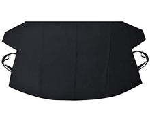Load image into Gallery viewer, EcoNour Windshield Cover for Ice and Snow | Enhanced 600D Oxford Fabric Windshield Frost Cover for Any Weather | Water, Heat & Sag-Proof Car Windshield Snow Cover | Standard (69 x 42 inches)