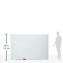 Load image into Gallery viewer, AmazonBasics Glass Dry-Erase Board - White, Magnetic, 6' x 4'