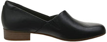 Load image into Gallery viewer, Clarks womens Juliet Palm Loafer, Black Leather, 8.5 US