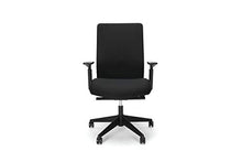 Load image into Gallery viewer, HON BASYX Biometryx Commercial-Grade Fabric Upholstered Task Chair, Office Chair, in Black (BSX156VA10T)