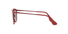 Load image into Gallery viewer, Ray-Ban RB3539 Erika Metal Round Sunglasses, Rubber Bordeaux/Bordeaux Light Flash Grey, 54 mm