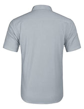 Load image into Gallery viewer, COOFANDY Men's Short Sleeve Linen Shirt Cuban Beach Tops Pocket Button Down Shirts