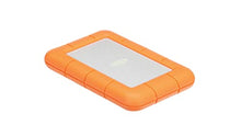 Load image into Gallery viewer, LaCie Rugged Mini 1TB External Hard Drive Portable HDD – USB 3.0 USB 2.0 compatible, Drop Shock Dust Rain Resistant Shuttle Drive, For Mac And PC Computer Desktop Workstation PC Laptop (LAC301558)