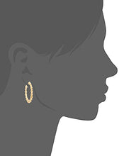 Load image into Gallery viewer, 14K Gold Plating Exaggerated Fashion Irregular Thorn Shape Big Circle Earrings with S925 Silver Needle for Girl/Boys Gifts Valentines/Birthday/ Anniversary / Mother’s Day