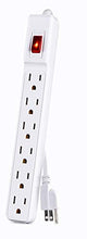 Load image into Gallery viewer, CyberPower GS60304 Power Strip 6-Outlets 3-Foot Cord White