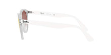 Load image into Gallery viewer, Ray-Ban RB4380N Blaze Round Sunglasses, Matte Transparent/Red Gradient Mirror, 37 mm