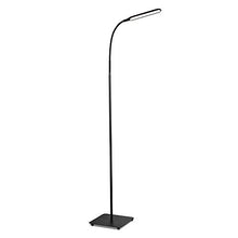 Load image into Gallery viewer, TaoTronics TT-DL072 LED Floor Lamp, Modern Standing Brightness Levels & 4 Colors Dimmable Adjustable Gooseneck Task Lighting for Living Bedroom Reading Piano Room, Black