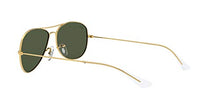 Load image into Gallery viewer, Ray-Ban unisex adult Rb3362 Cockpit Sunglasses, Gold/Green, 56 mm US