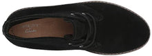 Load image into Gallery viewer, Clarks Women's Airabell Ankle Chukka Boot, Black Suede, 8.5 Wide