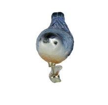 Load image into Gallery viewer, Old World Christmas Ornaments: Nuthatch Glass Blown Ornaments for Christmas Tree