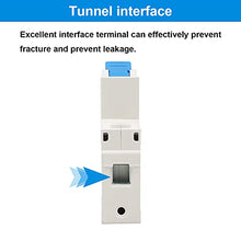 Load image into Gallery viewer, weideer 2pcs Miniature Circuit Breaker DZ47-63 C25 230V/400V 1 Pole 25A DIN Rail Mount
