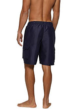 Load image into Gallery viewer, Tyhengta Mens Swim Trunks Quick Dry Beach Board Shorts with Mesh Lining Dark Gray 30
