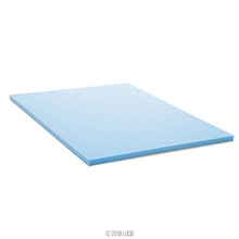 Load image into Gallery viewer, LUCID 3 Inch Gel Memory Foam Topper Zippered Enclosure Mattress Topper Cover, Twin