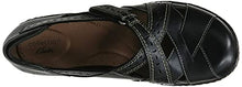 Load image into Gallery viewer, Clarks womens Ashland Spin Q Slip On Loafer, Black, 8.5 US
