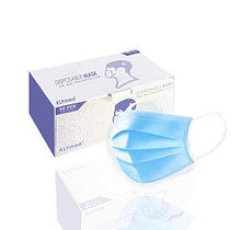 Load image into Gallery viewer, Oakridge Medical Face Mask | Level 1 Hospital Grade | 50 Masks | Disposable | Breathable | Earloop | Moldable nose piece
