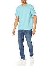 Load image into Gallery viewer, Amazon Essentials Men's 2-Pack Regular-Fit Short-Sleeve V-Neck T-Shirt, Anchor/Navy, Large