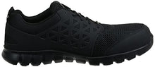 Load image into Gallery viewer, Reebok Work Men's Sublite Cushion RB4039 Safety Toe Athletic Work Shoe, Black, 10.5 M US
