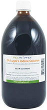 Load image into Gallery viewer, 2% Lugols Iodine Solution | 33.8 Fl Oz - 1000 ml | Made with 2 Percent Iodine and 4% Potassium Iodide | Glass Bottle | Lugol's Solution | Heiltropfen®