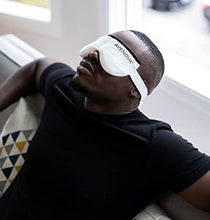 Load image into Gallery viewer, Avenova Moist Heating Eye Compress Mask – Reusable & Microwavable Eye Mask Provides Relief from Allergies, Sinuses, Headaches, Puffy and Irritated Eyes, Dry Eyes, Blepharitis, and Styes