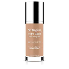 Load image into Gallery viewer, Neutrogena Hydro Boost Hydrating Tint with Hyaluronic Acid, Lightweight Water Gel Formula, Moisturizing, Oil-Free & Non-Comedogenic Liquid Foundation Makeup, 40 Nude Color, 1.0 fl. oz