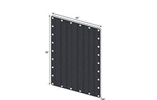 Load image into Gallery viewer, Linon Burlap, Medium Nailhead Corkboard