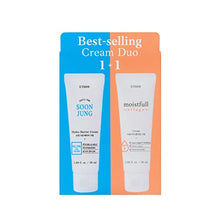 Load image into Gallery viewer, ETUDE Cream Duo Set | Soonjung Hydro Barrier Cream 50ml + Moistfull Collagen Cream 50ml | Full Of Firming Moisture | Gently Soothes Stressed Skin Caused By Dryness | K-beauty