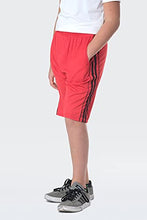 Load image into Gallery viewer, 5 Pack: Big Boys Youth Clothing Knit Mesh Active Athletic Performance Basketball Soccer Lacrosse Tennis Exercise Summer Gym Golf Running Teen Shorts -Set 1- M (8/10)