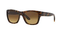 Load image into Gallery viewer, Ray-Ban RB4194 Square Sunglasses, Light Havana/Brown Gradient, 53 mm